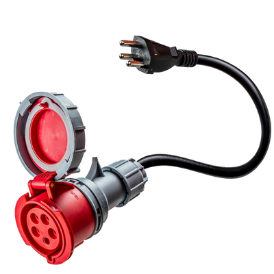 16A 5-polige naar Type J voor Zwitserland adapter