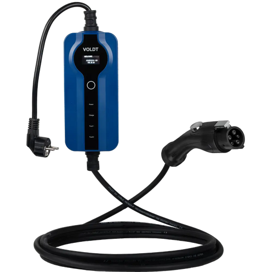 Type 1 - 230V stopcontact Schuko | Regelbaar 8A - 16A | 3,7kW laadkabel