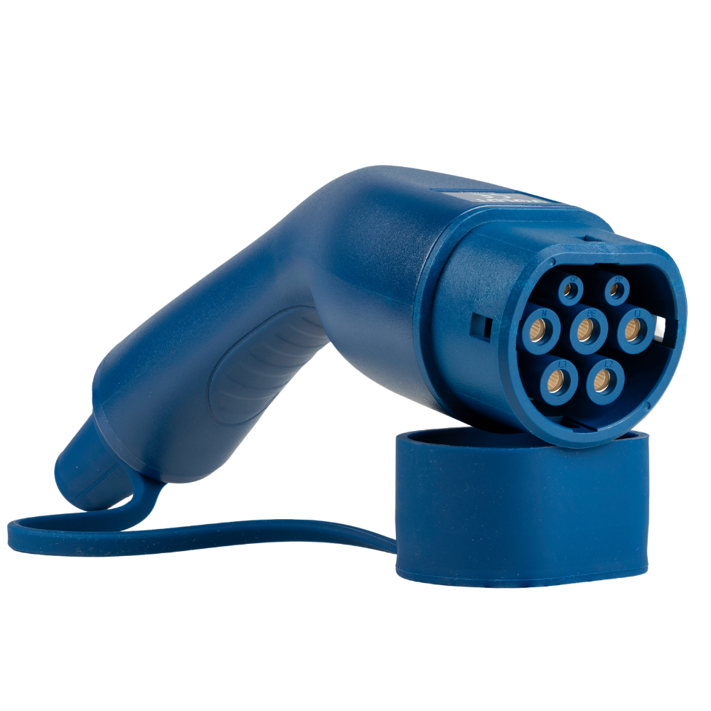 Type 2 | 1 fase | 32a | 7.4kW | spiraal laadkabel