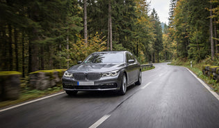 BMW 740E eDrive charging cable