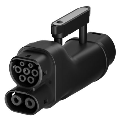 EV laadadapter GBT naar CCS2