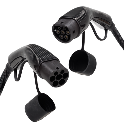 Voldt® Type 2 Carbon Fibre laadkabel 22kW