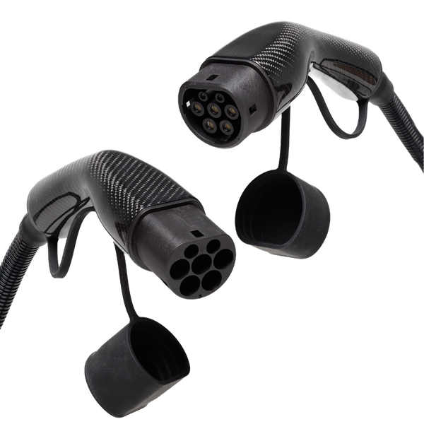 Voldt® Type 2 Carbon Fibre laadkabel 22kW