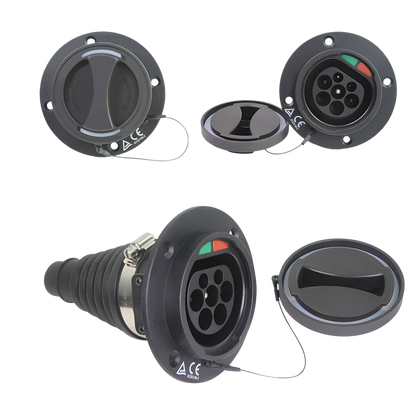 Type 2 stopcontact voor auto | 3 fase | 63A