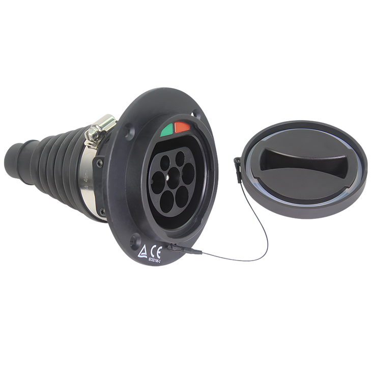 Type 2 stopcontact voor auto | 3 fase | 16A/32A