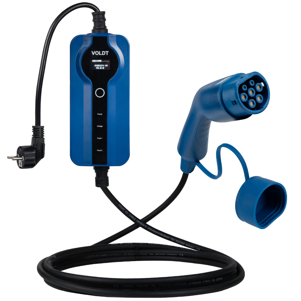 RamTouch Laadkabel Type 2 (Schuko 16A Stekker, 3,7 kW, 1-fase, 8,5 m) - IP65 RamTouch Laadkabel Type 2 (Schuko 16A Stekker, 3,7 kW, 1-fase, 8,5 m) - IP65