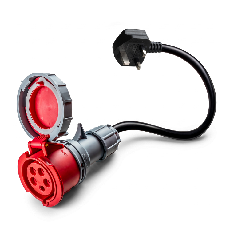 32A 5-polige CEE naar Type G voor UK-adapter