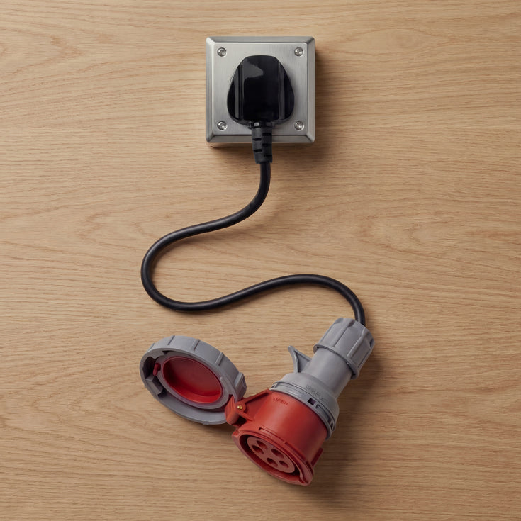 32A 5-polige CEE naar Type G voor UK-adapter