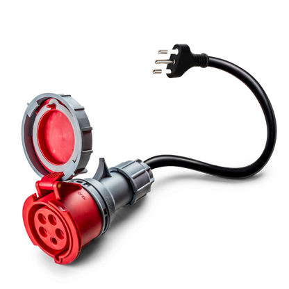 32A 5-polige CEE naar Type L Adapter voor Italië
