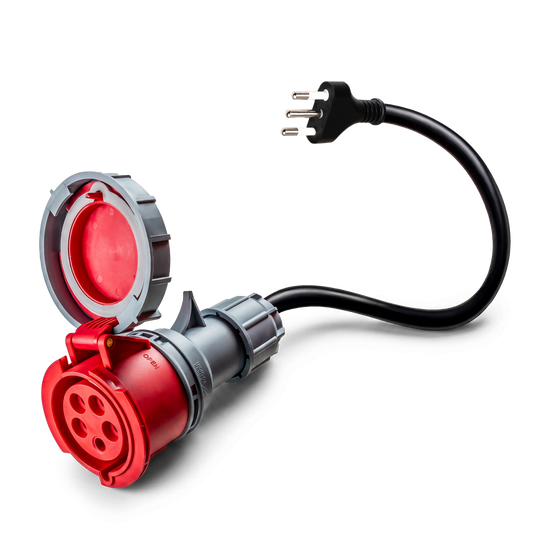 32A 5-polige CEE naar Type L Adapter voor Italië