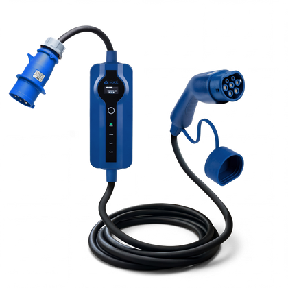 Voldt® Mobiele lader CEE | 1 fase | 8A–32A | 7.4kW + APP