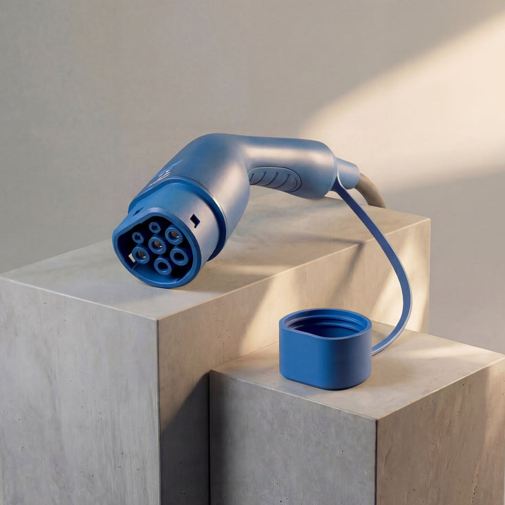 Type 2 | mode 3 | 16A | 11kW | spiraal laadkabel