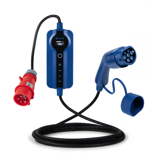 Voldt® Mobiele lader CEE | 3 fase | 8A–16A | 11kW + APP
