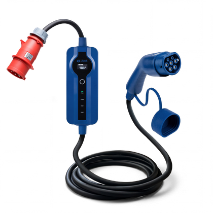 Voldt® Mobiele lader CEE | 3 fase | 8A–32A | 22kW + APP